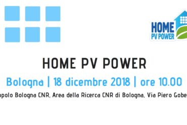 Seminario conclusivo del progetto HomePVPower
