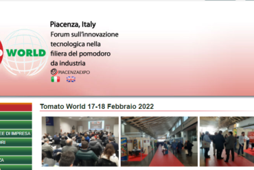 MISTER partecipa alla ventesima edizione del forum Tomato World