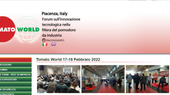MISTER partecipa alla ventesima edizione del forum Tomato World