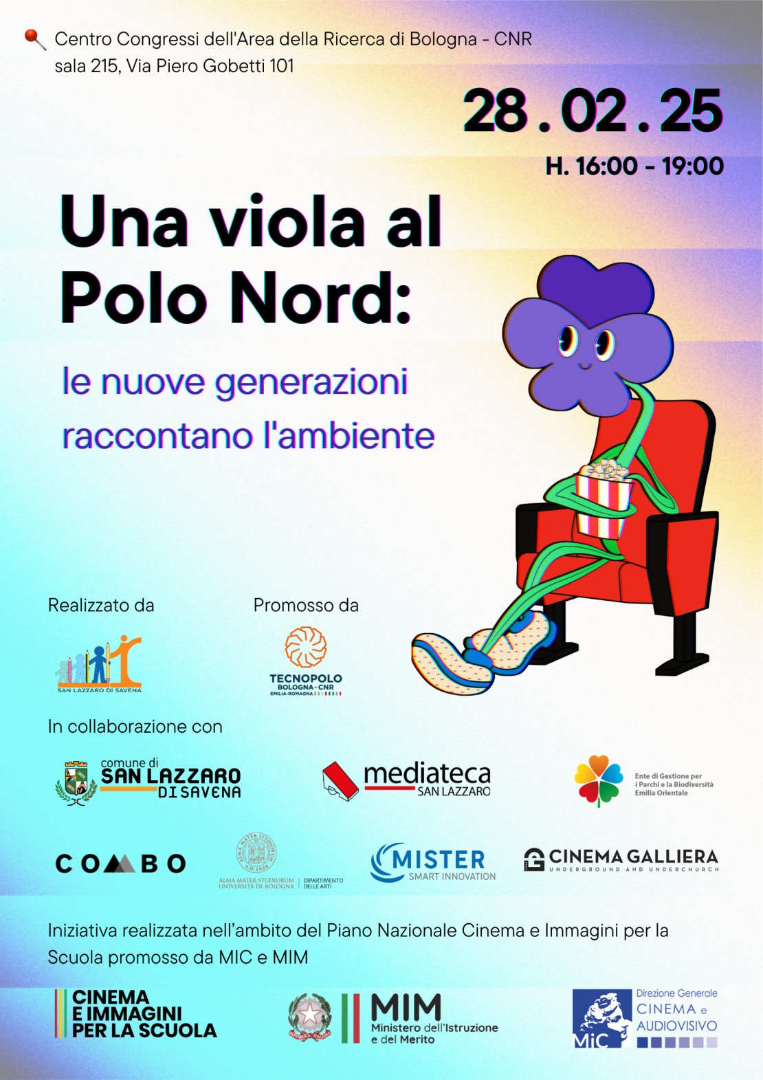 Locandina Una Viola al polo Nord (2)